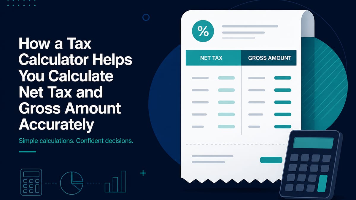 How to Add or Extract GST and VAT From a Price