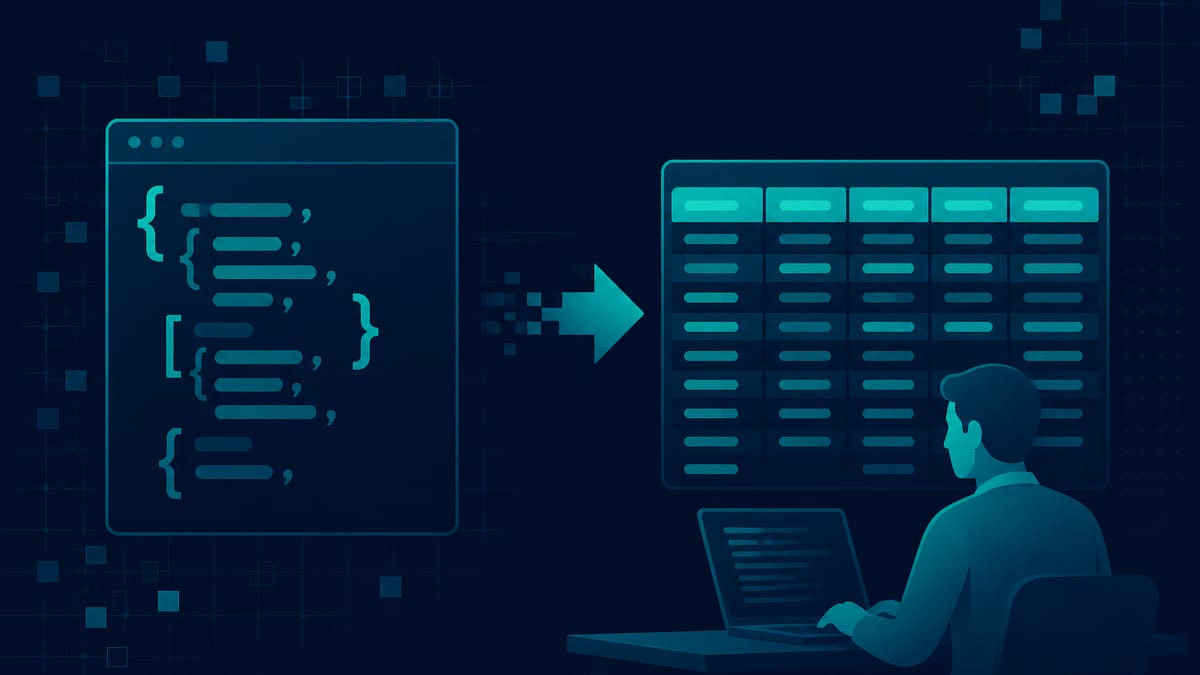 How to Convert JSON to CSV Without Breaking Columns